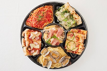 ピザパスタプレート